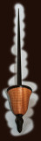 Indian Rosewood on Sycamore with Indian Rosewood shaft