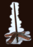 Snakewood with matching shaft Turkish Spindle