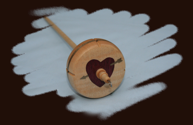 Sycamore and Purpleheart with Sycamore shaft, rim banded/weighted